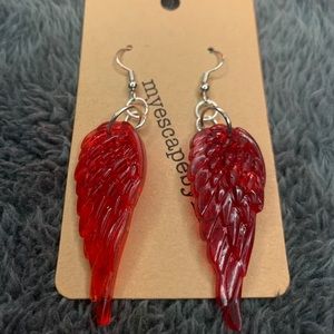 Hawks Feather Earring